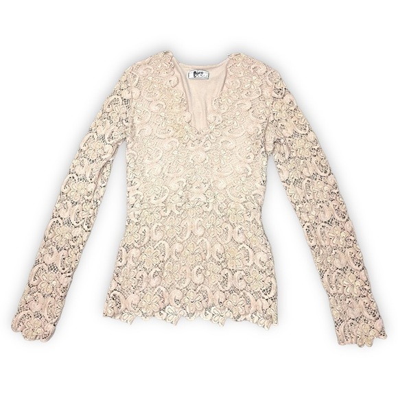 NIGHTCAP Dixie Deep V Top in Nude - Picture 3 of 12